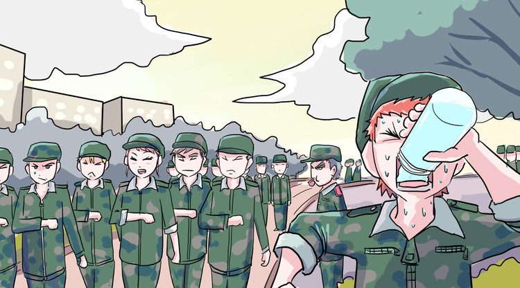 美好學(xué)校｜軍歌嘹亮，斗志昂揚------2020年遠恒佳新生軍訓(xùn)圓滿結(jié)營